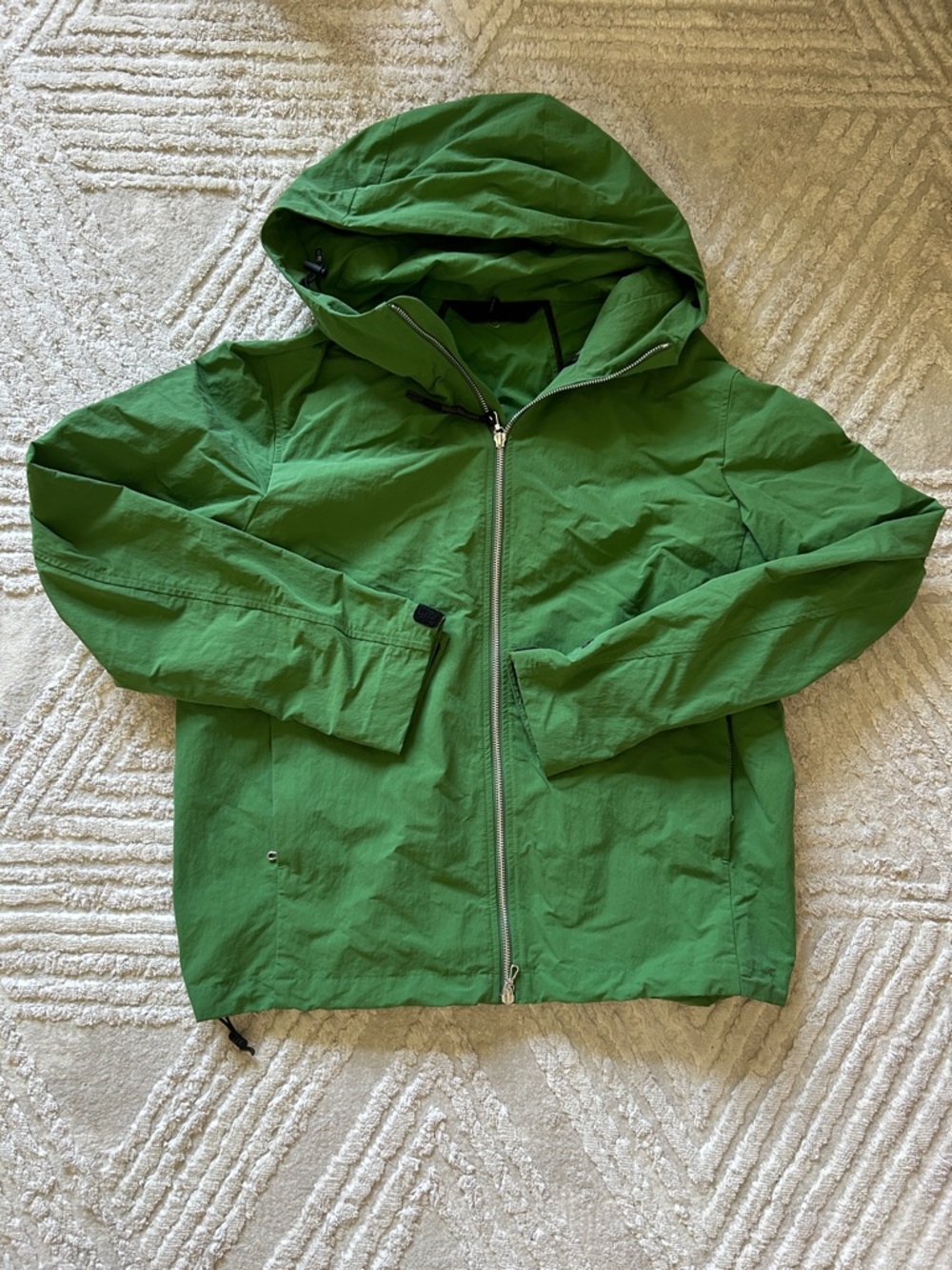 Rag&bone Green Hooded Lightweight Jacket